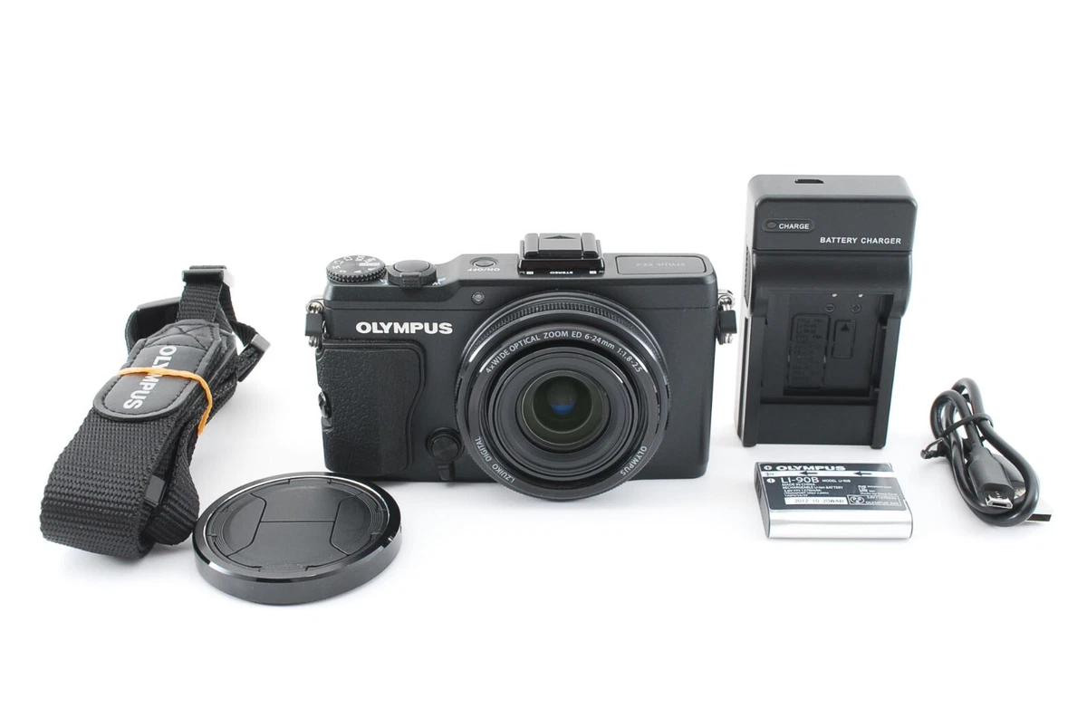 Olympus Stylus XZ-2 12.0MP Digital Camera Black [Near Mint] From Japan