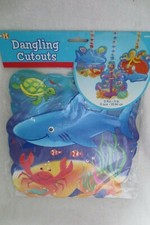 Under The Sea Birthday Party Dangling Cutouts Decorations New