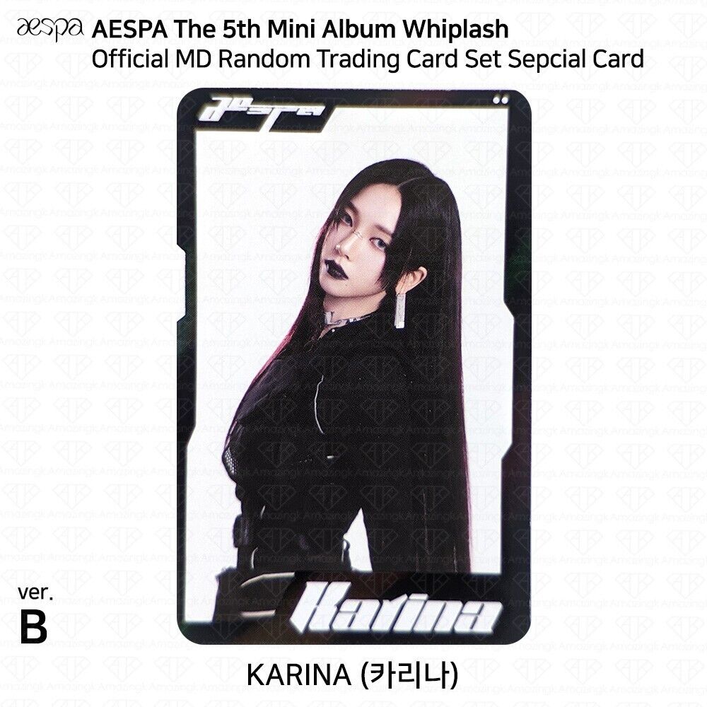 Aespa 5th Mini Album Whiplash POP UP Official MD Random Aespa 5th Mini Album Whiplash POP UP Official MD Random