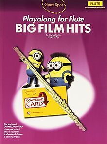 Guest Spot: Big Film Hits Playalong For Flute (Book... | Buch | Zustand sehr gut