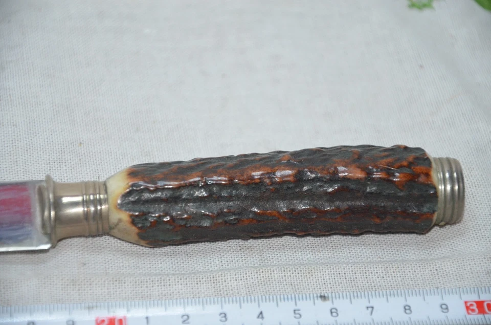 Vintage Messer mit Horngriff - Bild 2 von 4
