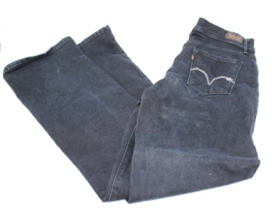 Levi's Womens 512 Perfectly Slimming Bootcut Jeans Size 10M 30wx32l Dark Blue