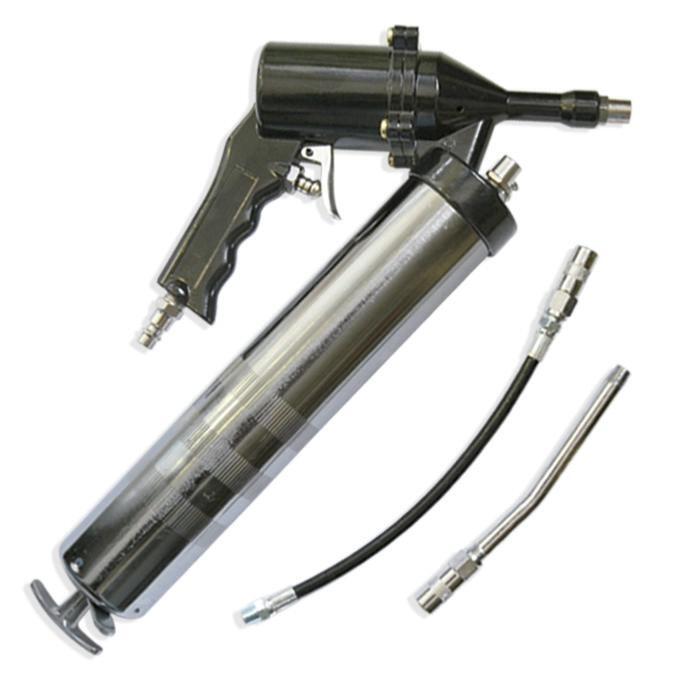 Pompe a graisse pneumatique et pistolet graisseur pour compresseur d'air