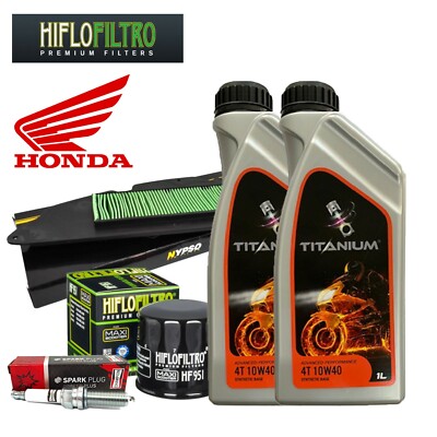 Honda SH/300 2007 2008 2009 2010 10W40 Ölfilter Luft Kerze Kit/Inspektion