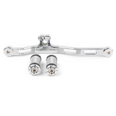Für Harley Dyna 91-17 FXD mit Mid-Control-CNC-Schalthebel vorne und hinten Chrom