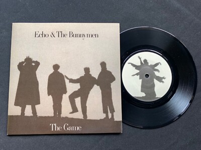 Echo & The Bunnymen  The Game  7'' Vinyl Record 45 1987 UK  Excellent condition
