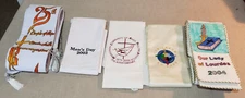 5 CLERGY OFFICIANT STOLES COMMEMORATIVE DATES HAND CRAFTED 5