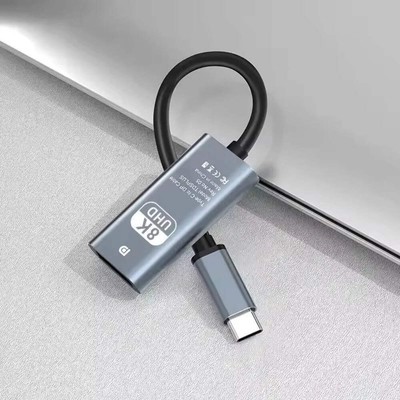 8K USB C to HDMI Adapter 4K 120Hz/2K 165Hz Type C Thunderbolt 4 to HDMI Converte