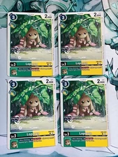 4x Lopmon EX6-032 C (Playset) Digimon CCG | Infernal Ascension NM