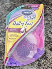 Dr. Scholls New Improved Ball of Foot FabustepGel Cushions Stays Firmly In Place