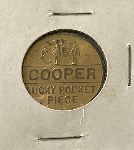 Cooper Lucky Pocket Piece Good for 2 Years of Prosperity In Ohio