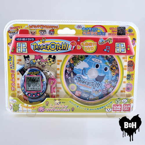 Tamagotchi Connexion V5 Exclusive Familitchi Red & Black Design Tested