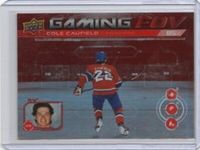 2024-25 Upper Deck #GFOV-7 Cole Caufield Gaming FOV