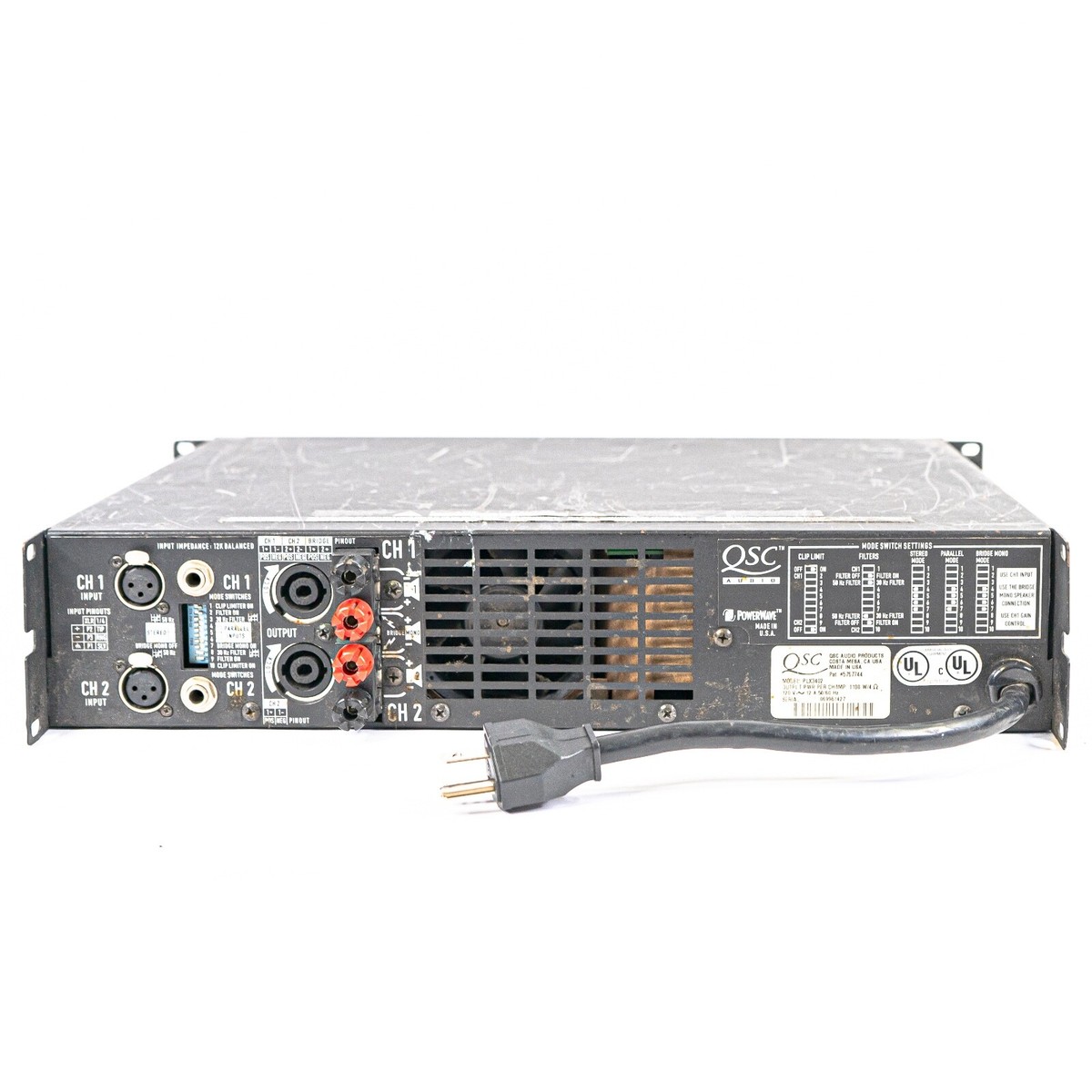 アンプ QSC PLX3402 1100w+1100w