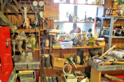 5 pound box lot of New & Vintage collectible items- ** see details**Bulk buy
