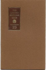 Prospectus 36th Series Limited Editions Club 1967-1968