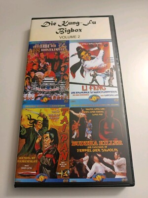 Die Kung-Fu Bigbox Volume 2 DVD Box 4  Filme Rarität Vol. 2 Megamaxmovies 2009