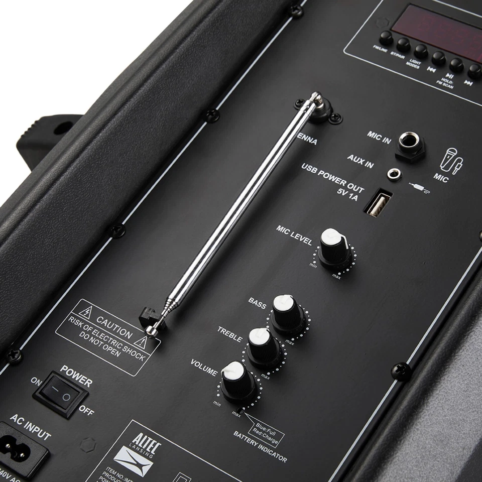 Potente altavoz inalámbrico SoundRover para fiesta Foto 3 de 4