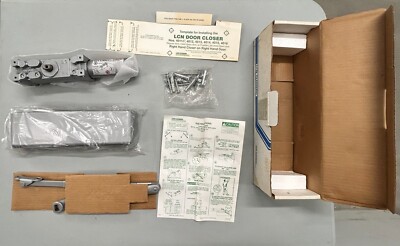 LCN #4011 SMOOTHEE DOOR CLOSER - RH, Reg ARM, ALUM,     (New Old Stock)