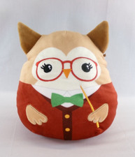 Squishmallow Jaydelle the Owl "Back to School" 8" Plush Toy Kellytoy - EUC