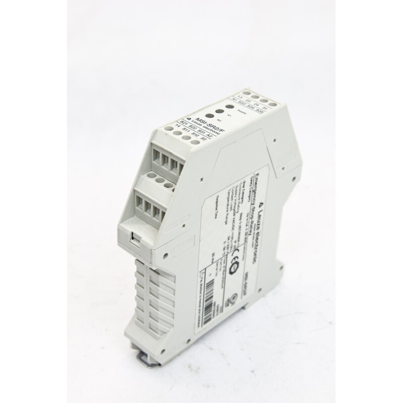 Leuze electronic MSI-SR2/F Emergency Stop Relay no box (B985)
