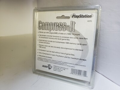 Ve le ricordate le Memory Card per PS1? Coloratissime, ambitissime