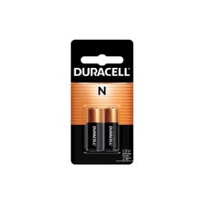 Duracell Alkaline Battery Size N 1.5 V 0.8 Ah Wide Range of Devices 2 pk
