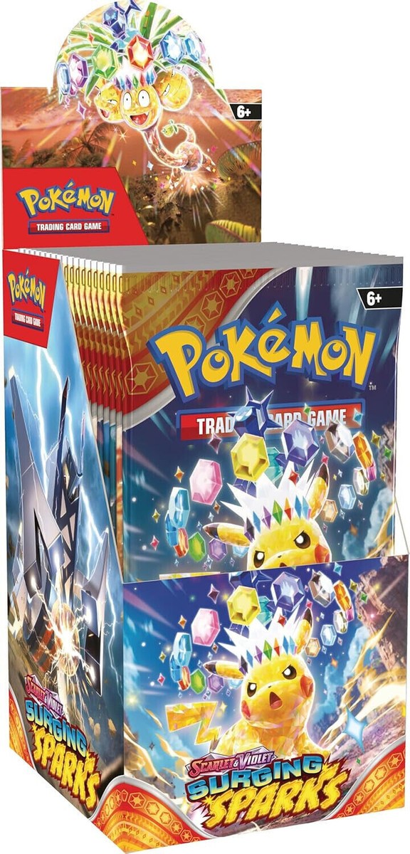 Pokemon Surging Sparks Sealed Half Booster Box (18 Packs