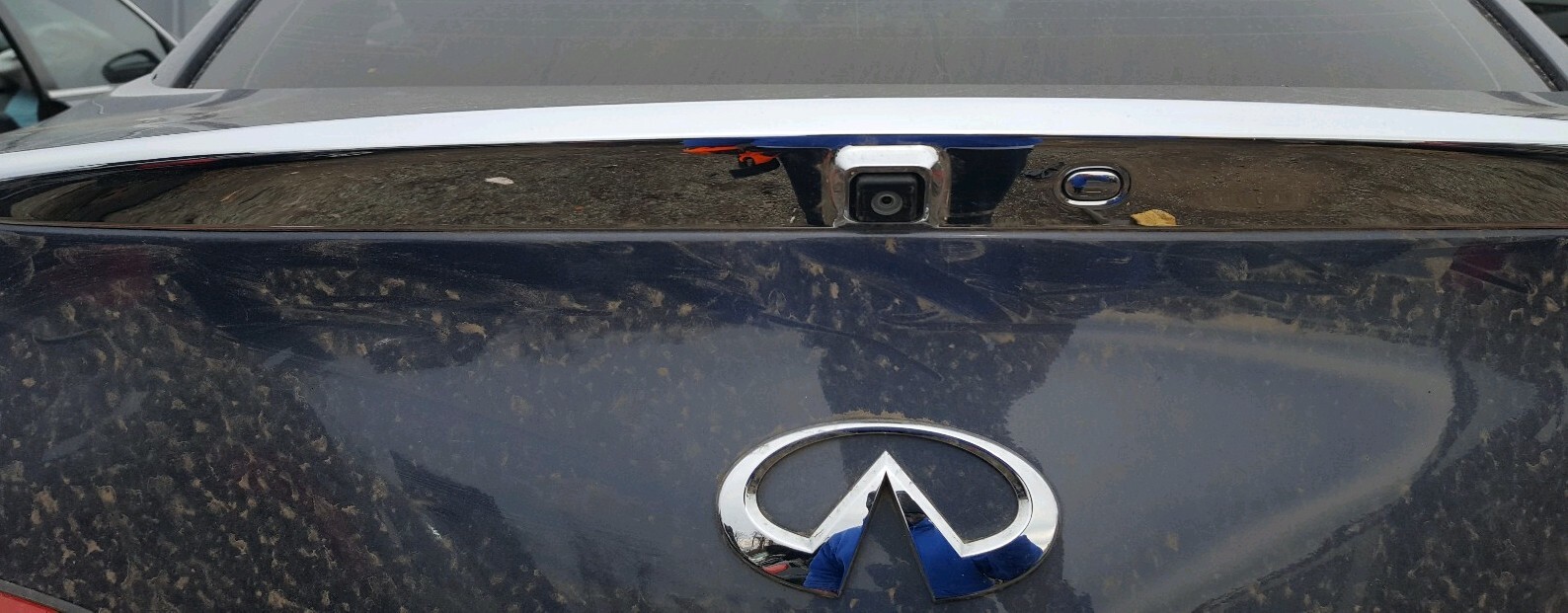 20072013 INFINITI G25x G35x G37x SEDAN CHROME TRUNK TRIM MOLDING WITH