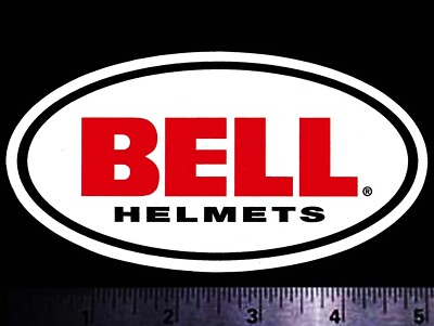 BELL HELMETS - Original Vintage 1980's Racing Decal/Sticker MX - 5 inch size