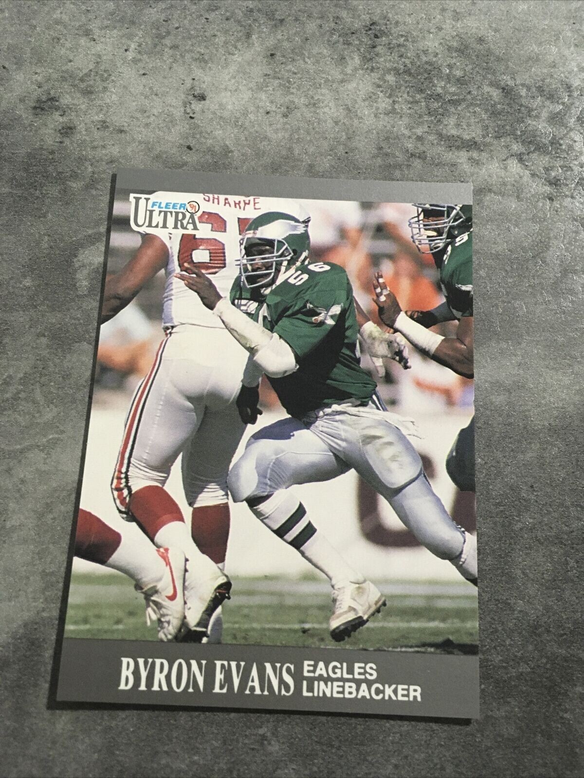 Byron Evans Eagles 1991 Fleer Ultra #231