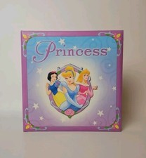 Disney Princess 9x9 Scrapbook Picture Photo Album Cinderella Snow White Aurora