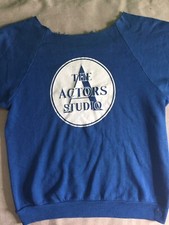 Vintage Actors Studio Sweatshirt FlashDance Style FREE SHIPPING 