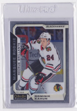 2018-19 O-PEE-CHEE PLATINUM MARQUEE ROOKIE DOMINIK KAHUN #176 CHICAGO BLACKHAWKS