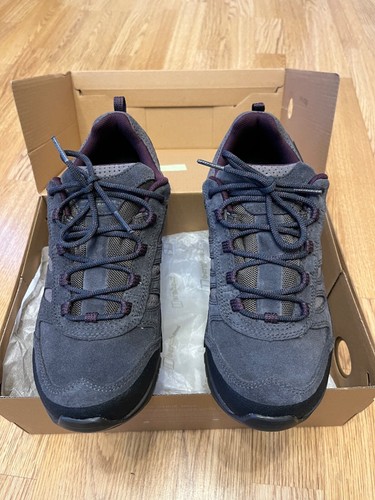 Berghaus expeditor active tech shoes women's size 6.5 grey/purple waterproof