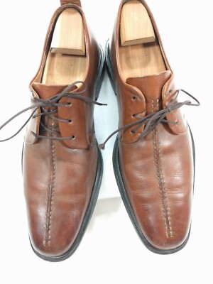 Cole Haan Split Toe Dress Shoes Mens US 8.5 Medium Cognac  display picture 1