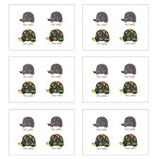 6 Sheets tortoise turtle Temporary Tattoo Temporary Tattoos Body Tattoos