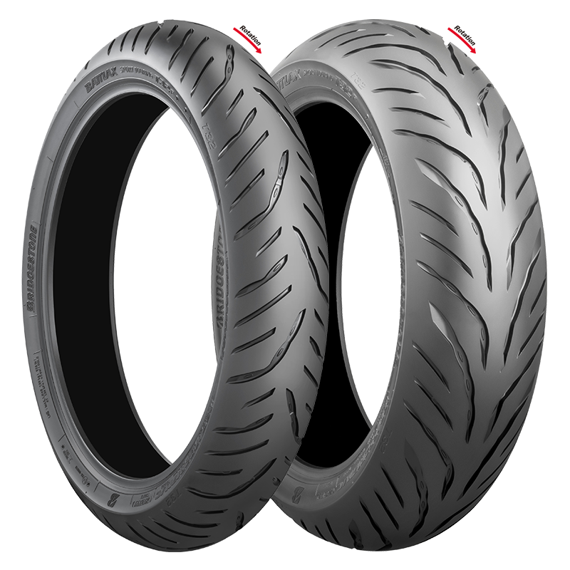 110/80 R18 (58V) & 140/70 R18 (67V) TL Bridgestone T32 Sports Touring Tyre Pair - Image 40