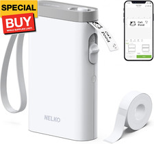 Label Maker Machine with Tape, P21 Bluetooth Label Printer, Wireless Mini Label