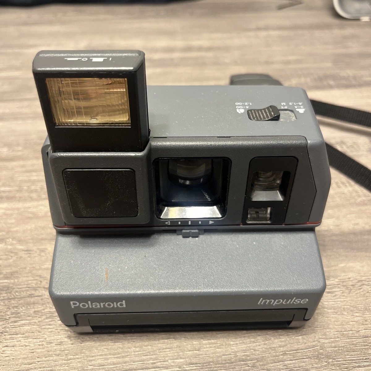 VINTAGE 80's Polaroid Impulse Plus Instant Camera Working Untested