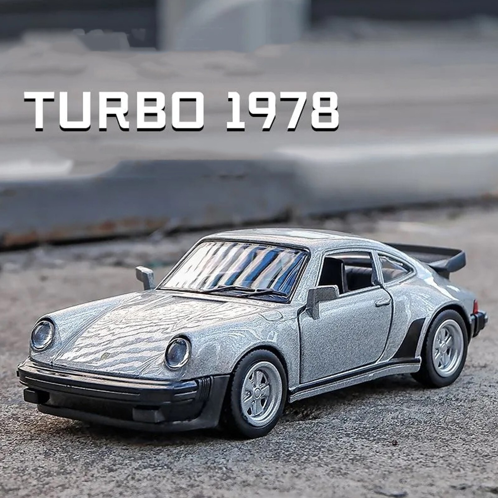 1:36 Scale 1978 Porsche 911 Turbo Diecast Model Car Toy for Collectors