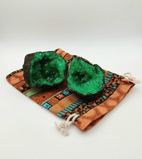 Atlas Mountain Crystal Geode with gift bag Sparkling Colours with Optional Stand