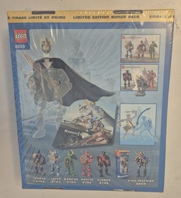 Lego Knights KING ROI MATHIAS limited edition  8809 unopen, sealed