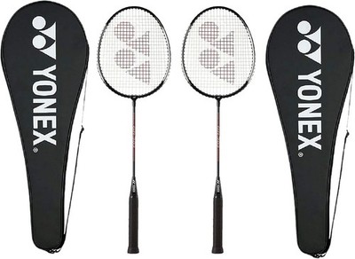Combo Badminton Racquet Set with Full Cover