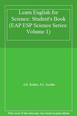 Learn English for Science: Student's Book (EAP ESP Science Serie