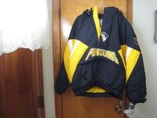 Pittsburgh Penguins Starter Puffer Jacket Authentic Center Ice Mens L NOS + Tags