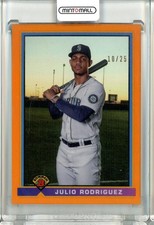 2021 Topps Bowman Julio Rodriguez 1991 Bowman Orange /25 Mariners