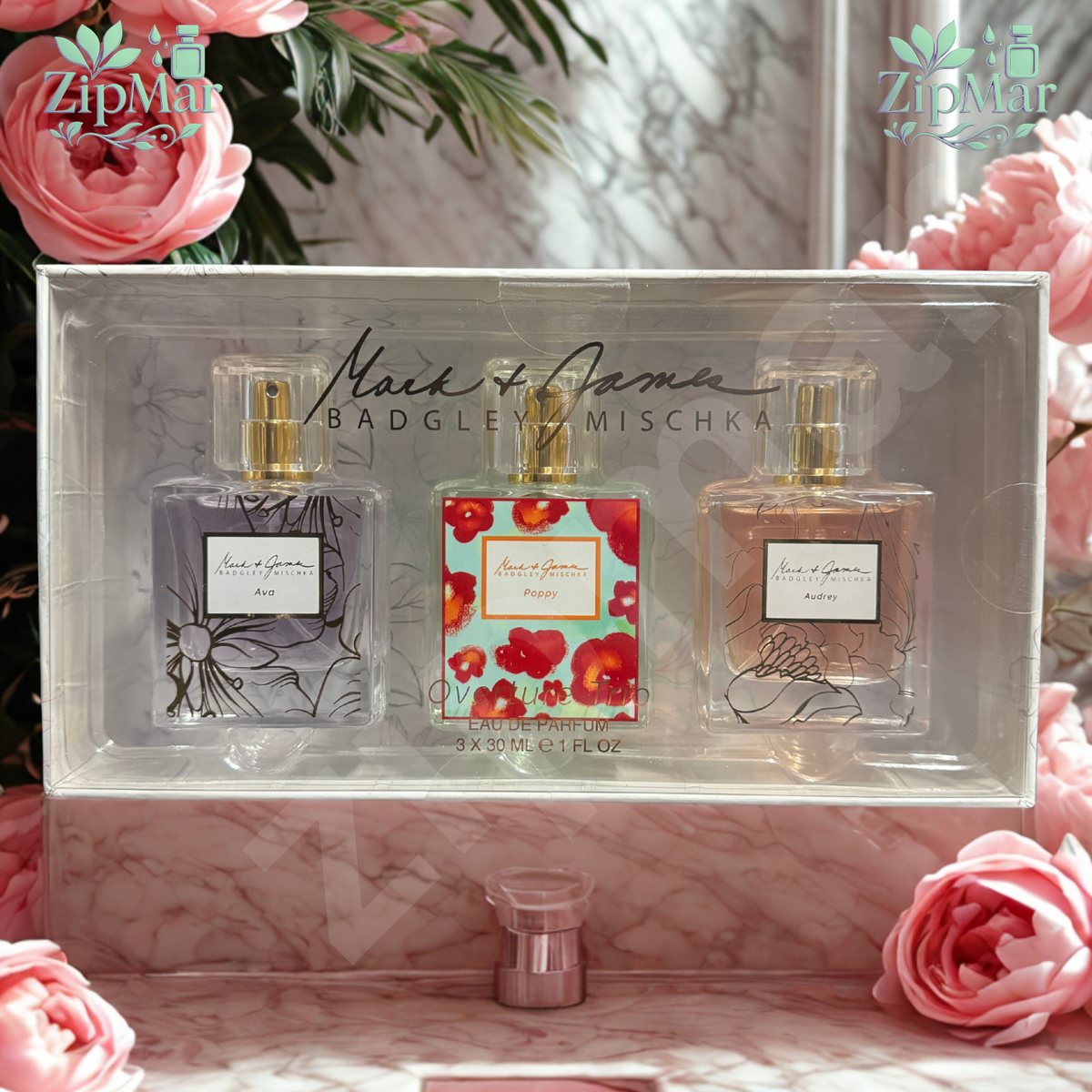 Mark & James Badgley Mischka Overture Trio EDP Spray Set 3x1 oz