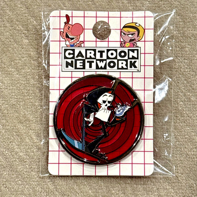 The Grim Adventures Of Billy & Mandy Grim Reaper Enamel Pin New Cartoon Network