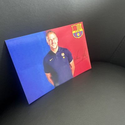Hansi Flick FC Barcelona 2025 2026 | Foto 10x15 cm Autogramm